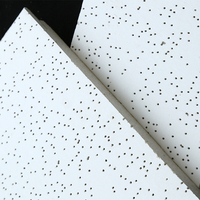 Plaque de plafond suspendu en laine minérale Kente - Absorption acoustique, ignifuge, résistant à l'humidité pour bureaux, écoles, hôpitaux