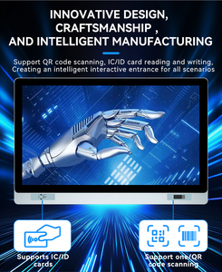 Hiệu suất cao công nghiệp tất cả-trong-một <span class=keywords><strong>PC</strong></span> với VGA hiển thị Android OS rk3588 CPU 4GB RAM màn hình cảm ứng VESA rộng HMI kho - Product Image 3