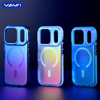 Étui antichoc VAWI B341 de haute qualité, magnétique 3D coloré, vente en gros pour iPhone 17 Pro Max, coque colorée pour iPhone 16 Pro Max