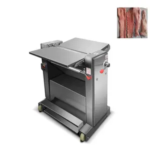 Electric Pork Skin Peeler Separator Machine /Meat Peeling Pork Fatty Remove Machine Pork Skin Peeler