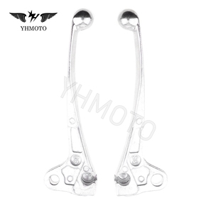 Pour Yamaha PW50 PW Peewee 50 moto Dirt Bike pièces <span class=keywords><strong>de</strong></span> <span class=keywords><strong>course</strong></span> <span class=keywords><strong>guidon</strong></span> <span class=keywords><strong>droit</strong></span> gauche poignée frein à main levier embrayage leviers - Product Image 4
