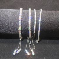 Bracelet Chaîne Tennis en Argent Sterling 925 avec Moissanite 2mm 3mm 4mm, Certifié GRA, Testeur de Qualité, Style Hip Hop
