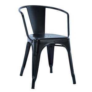 Muestra Gratuita de Taburetes de Bar Modernos y Conjuntos de Comedor para Restaurante, Taburetes Negros, Sillas de Bar, Silla de Bar Metálica <span class=keywords><strong>Tolix</strong></span> Blanca con Asiento de <span class=keywords><strong>Madera</strong></span> - Product Image 5