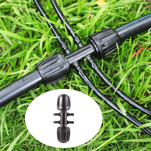 Conector Divisor de Manguera de 1/2 a 1/4 de Pulgada, Acoplamiento de Tubería de 16 mm, Accesorio de Microirrigación por Goteo para Agricultura - Product Image 3