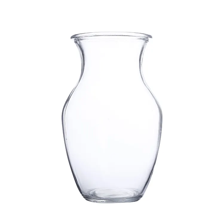 Toptan ucuz fiyat cam vazo Modern çiçek vazo ev dekor için