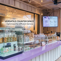 Conteneur logistique moderne, durable et respirant, idéal pour boutique, hôtel, école, salle de sport, atelier, bureau, maison, centre commercial – Caractère unique