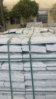 Dalles de revêtement en pierre de granit blanc sésame G603 de qualité supérieure - Carreaux muraux vieillis à relief élevé pour bâtiments commerciaux