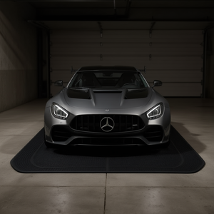 Tapis de sol pour voiture Mercedes AMG 4,9 x 6 pieds en caoutchouc imperméable antidérapant pour la protection du garage - Product Image 2