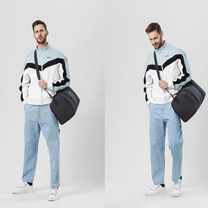 Bolsa de Viaje Plegable Moderna de Gran Capacidad de Poliéster con Correa para el Hombro y Asas Superiores, para Almacenamiento en Viajes Cortos, Estilo Bandolera - Product Image 4