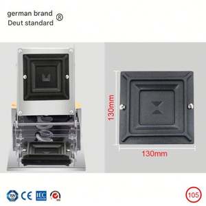 Machine à sandwichs carrée, presse à panini électrique pour faire des sandwichs grillés et des sandwichs chauds - Product Image 3