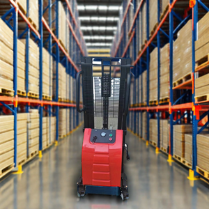 0.8 ตัน 1.6 ม. แบบพกพาส้อมติดตั้งรถบรรทุกเข้าถึงรถยกไฮดรอลิกมินิแจ็ครถลากพาเลทคู่มือ stackers สําหรับคอนเทนเนอร์ - Product Image 4