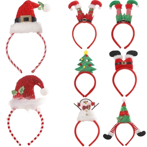 Nueva Diadema Navideña con Divertido Diseño de Pies de Duende, Sombrero y Accesorio para el Cabello para Fiestas Navideñas, Artículos para Fiestas de Navidad para Adultos - Product Image 4
