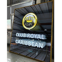 Enseigne néon LED miroir infini magique, enseigne en lettres miroir infini, enseigne néon LED RGB effet miroir infini