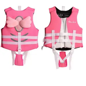 Ready to Ship Wholesale Customized Cute Design Kids Children Boys Girls Cartoon Flotation Suit Life Vest Jacket