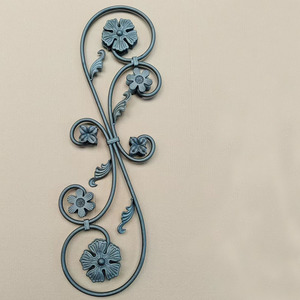 Trang trí bộ phận sắt rèn yếu tố trang trí balusters kim loại cuộn tấm - Product Image 4