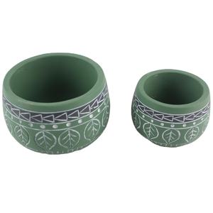 Pot Tanaman Semen Laris <span class=keywords><strong>2026</strong></span> Dekorasi Rumah Pot Bonsai Modern Bertingkat Berukir - Product Image 6