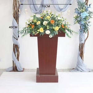 Arco de flor de loto de seda Boda realista Vacaciones escolares Día de San Valentín Decoraciones de pasarela de Año Nuevo Accesorios perfectos Graduación - Product Image 4