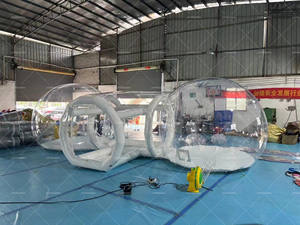 Maison à bulles double Château <span class=keywords><strong>gonflable</strong></span> pour enfants <span class=keywords><strong>Salle</strong></span> <span class=keywords><strong>de</strong></span> <span class=keywords><strong>jeux</strong></span> extérieure amusante avec château <span class=keywords><strong>gonflable</strong></span> à l'air pour <span class=keywords><strong>jeux</strong></span> - Product Image 3