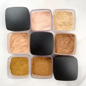 (30ml) Oem Face Luxo à prova d'água vegano mineral maquiagem controle de óleo iluminador de marca própria pó solto