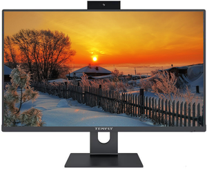 Tenfly 23.8 pouces tout en un PC avec caméra intégrée Intel/AMDDesktop ordinateur AIO pour le bureau, la vidéoconférence et l'école - Product Image 2
