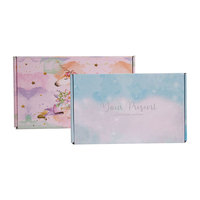 Scatola biodegradabile 250gsm 300gsm scatola di carta Kraft cartone ondulato facile lacrima autoadesivo per confezione libro regalo