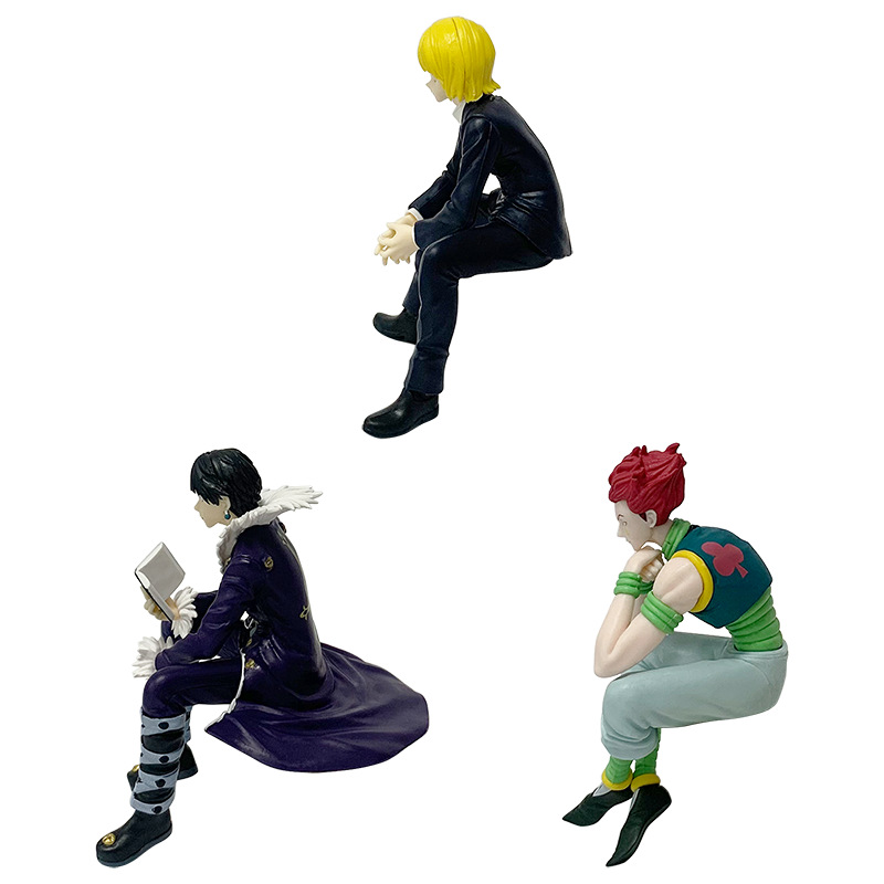 クロロ・ルシルフル クラピカ　フィギュア　【3点セット】 HUNTER×HUNTERクラピカ クロロ フィギュアセット - メルカリ