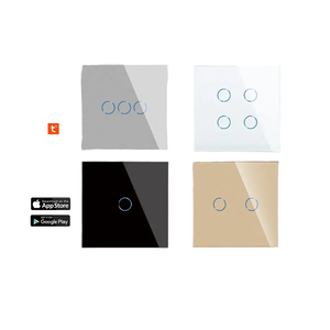 DUOMEI para Tuya Zigbee, interruptor de pared inteligente, Panel táctil 1/2/3/4 Gang, Control de voz resistente al agua, Compatible con Google <span class=keywords><strong>Alexa</strong></span> para Smart <span class=keywords><strong>Hom</strong></span> - Product Image 5