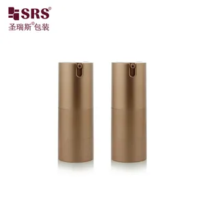SRS Luxury Cosmetics 15ml 30ml 40ml 80ml 100ml 50ml Rose Gold Airless Pump Bottle