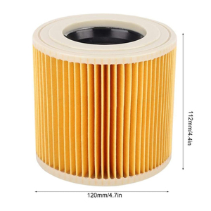 Pièces d'aspirateur à cartouche <span class=keywords><strong>MV2</strong></span> WD2 WD3 WD 3 WD <span class=keywords><strong>2</strong></span> filtre Hepa pour Karchers 64145520 6.414-552.0 A2004 A2204 A2656 - Product Image 2