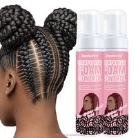Mousse coiffante pour tresses, locks et twists, marque privée, hydratante et brillante, spray fixant pour tresses, 200ml, vente en gros OEM