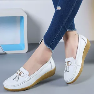 <span class=keywords><strong>Scarpe</strong></span> da <span class=keywords><strong>Donna</strong></span> di Alta Qualità, Mocassini a Punta Traspiranti, <span class=keywords><strong>Scarpe</strong></span> Basse Monocolore, Vendita all'Ingrosso - Product Image 6