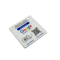 Letreros de Código QR Personalizados, Placas Acrílicas para Redes Sociales, Autoadhesivas, con NFC, Escaneo, Reseñas de Google, Tarjeta de Facebook, Decoración para Negocios