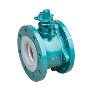 Vanne à bille de 3 pouces doublée de plastique - Product Image 1