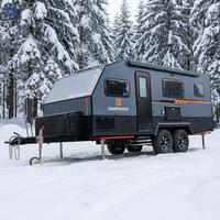 CAMPTRL Camping-car de luxe avec chambre, cuisine et salle de bain, maison mobile pour les voyages sur route