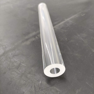 Transparentes Quarzglasrohr mit Kleinem Durchmesser / Hitzebeständiges Quarzrohr Dickwandiges Quarzrohr - Product Image 3