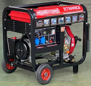 ชุดเครื่องกำเนิดไฟฟ้าดีเซลกลางแจ้งแบบเปิดเครื่องกำเนิดไฟฟ้าสำรองสำหรับใช้ในครัวเรือนขนาดเล็ก5KW 3KW แบบพกพา - Product Image 5