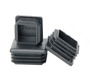 <span class=keywords><strong>Bouchon</strong></span> d'extrémité carré en <span class=keywords><strong>plastique</strong></span> <span class=keywords><strong>30x30</strong></span> pour tube, insert de finition pour chaise et mobilier - Product Image 1