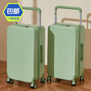 Valise trolley couleur macaron 24 pouces 50-70L durable antichoc avec roues pivotantes pour les voyages de loisirs Printemps 2025 - Product Image 2