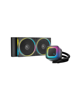 New Stock DEEPCOOL LE240 PRO BLACK&WHITE IPS Screen AIO CPU Cooler ARGB Liquid CPU <b>Fan</b> Gaming <b>Computer</b> Cooling - Product Image 2