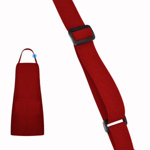 Polyester nấu ăn biểu tượng tùy chỉnh đầu bếp Nhà Bếp Làm việc BIB Tạp dề với túi - Product Image 2