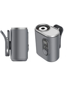 4-in-1 Handventilator mit 100 Geschwindigkeitsstufen, LED-Anzeige, Taschenlampe, Abnehmbarem Clip und 3000mAh Akku für Auto und Outdoor-Nutzung - Product Image 3