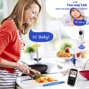 Babyphone vidéo Portable, écran 2.4 ", vision nocturne, Portable, moniteur avec deux voies, pour bébé - Product Image 6