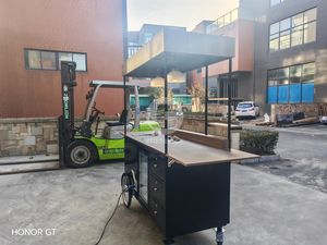 Carrito de Alta Calidad para Helados, Chocolate y Hot Dogs, Apto para Comida Rápida, Diseño Ligero - Product Image 6