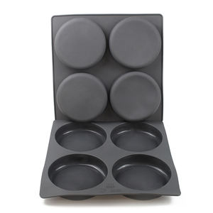 Moules en Silicone à 4 cavités pour rouleau à pâtisserie, tarte à Muffin, tarte à pâtisserie - Product Image 6