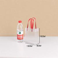 Boîte à gâteau transparente avec poignée, sac cadeau en plastique transparent pour tiramisu, mariage, anniversaire, événement, emballage de dessert réutilisable, logo personnalisé