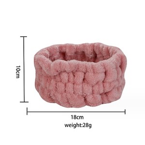 Mode large bandeaux lavage visage maquillage bandes de cheveux accessoires en gros femmes mignon Spa <span class=keywords><strong>bandeau</strong></span> - Product Image 3