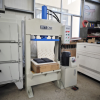 Mesin Press Hidrolik untuk Casing Kacamata Cold Press, Mesin Thermoforming Felt 3D, Mesin Press Cetak Eva