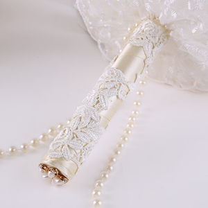All'ingrosso romantici fiori artificiali colori rose fatto a mano diamante decorazione di nozze damigella d'onore Bouquet da sposa Bouquet di nozze