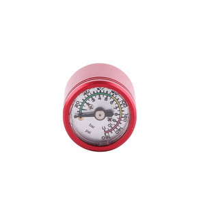 Dispositif de protection contre les surpressions numérique à boîtier électro-plaqué rouge axial de 25 mm du fabricant avec une taille de 100 mm - Product Image 1
