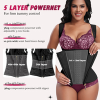 Ceinture Minceur Post-Partum, Gaine Ventre Plat, Corset Amincissant Gainant pour Femme